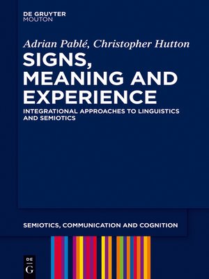 cover image of Signs, Meaning and Experience